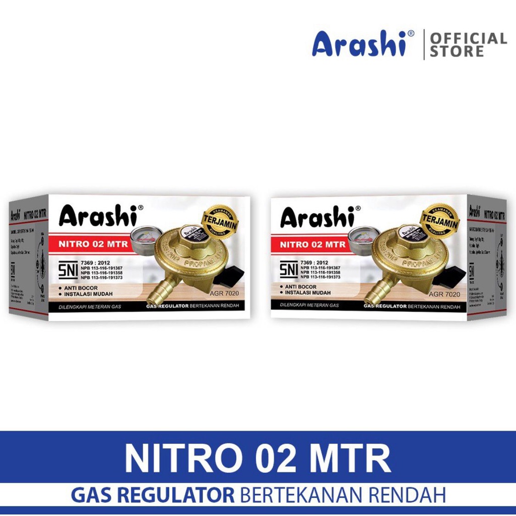 REGULATOR / KEPALA GAS ARASHI NITRO 02 MTR