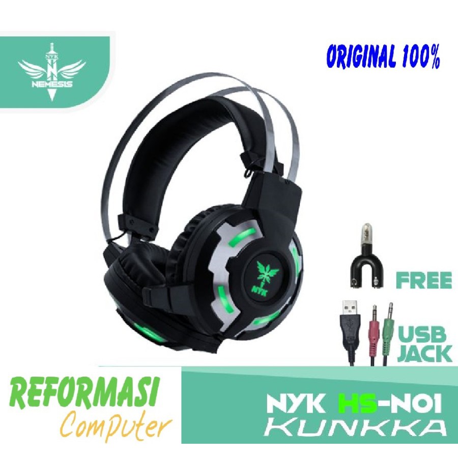 Headset Gaming NYK Kunkka HS-N01