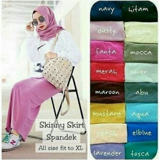 ROK SKINNY SKIRT /ROK HANGOUT/ROK KULIAH || ROK FASHION2020