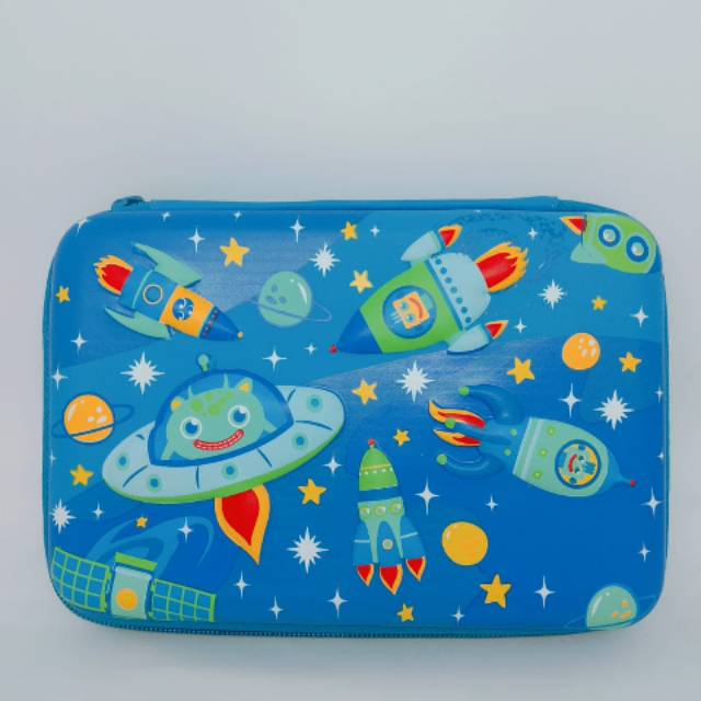 

Hardtop pencilcase Planet Blue Tempat Pensil