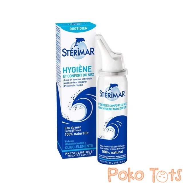 Sterimar Nose Hygiene and Comfort 50ml Pelega Hidung Tersumbat WHS