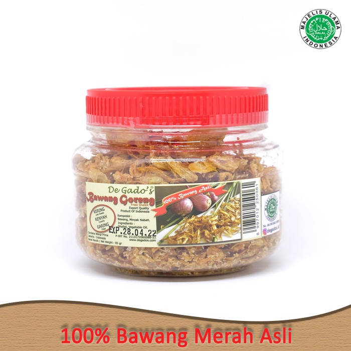 

De Gado's Bawang Goreng Toples [85 g]