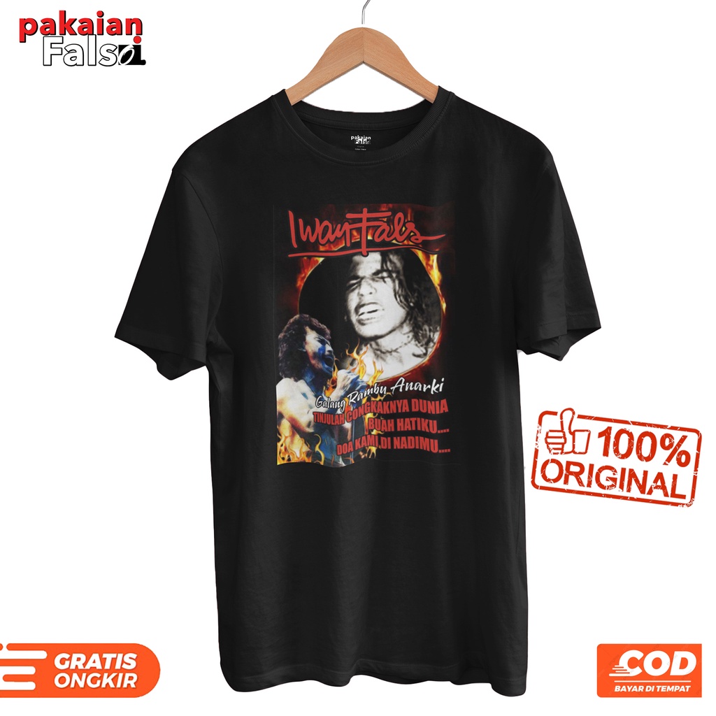 Kaos Iwan Fals Galang Rambu Anarki / T-shirt / Baju / ori / distro / oi / original / Murah