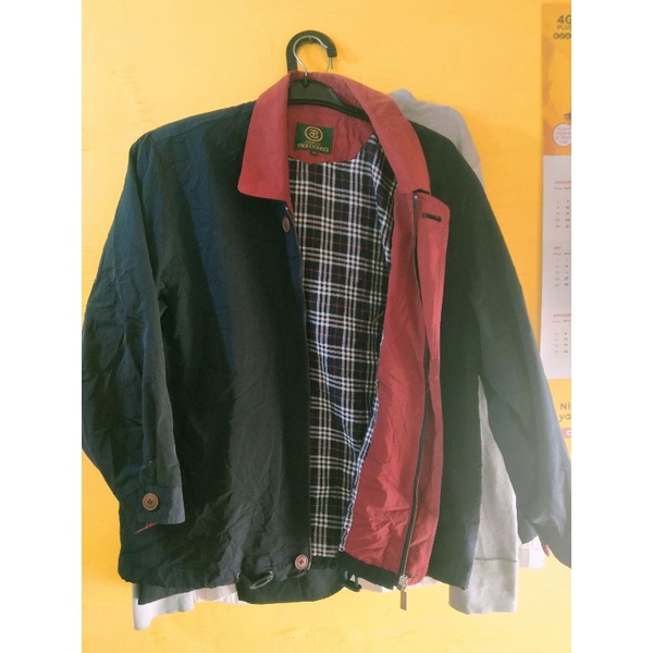 jaket vintage paologucci / jaket vintage second / Harrington paologucci / paolo gucci bekas