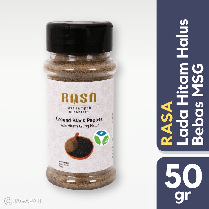 

PEMOTONG DAGING RASA - Ground Black Pepper - Lada HItam Giling - Bumbu Dapur - 50 gr BG0744