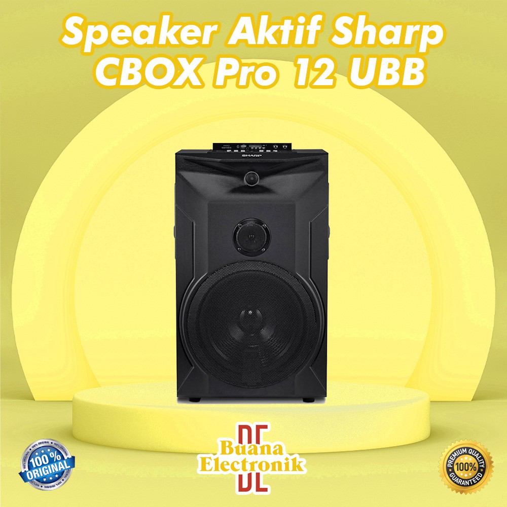 SPEAKER ACTIVE SHARP CBOX 12 UBB ORINAL