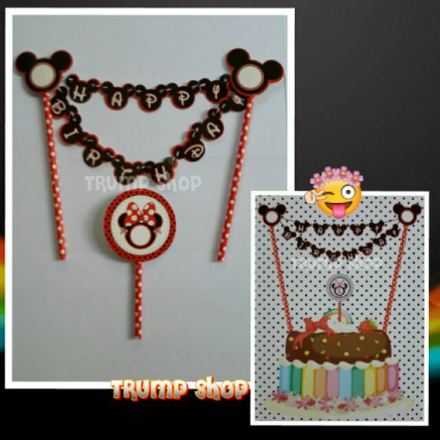 Topper Cake Mickey Mouse