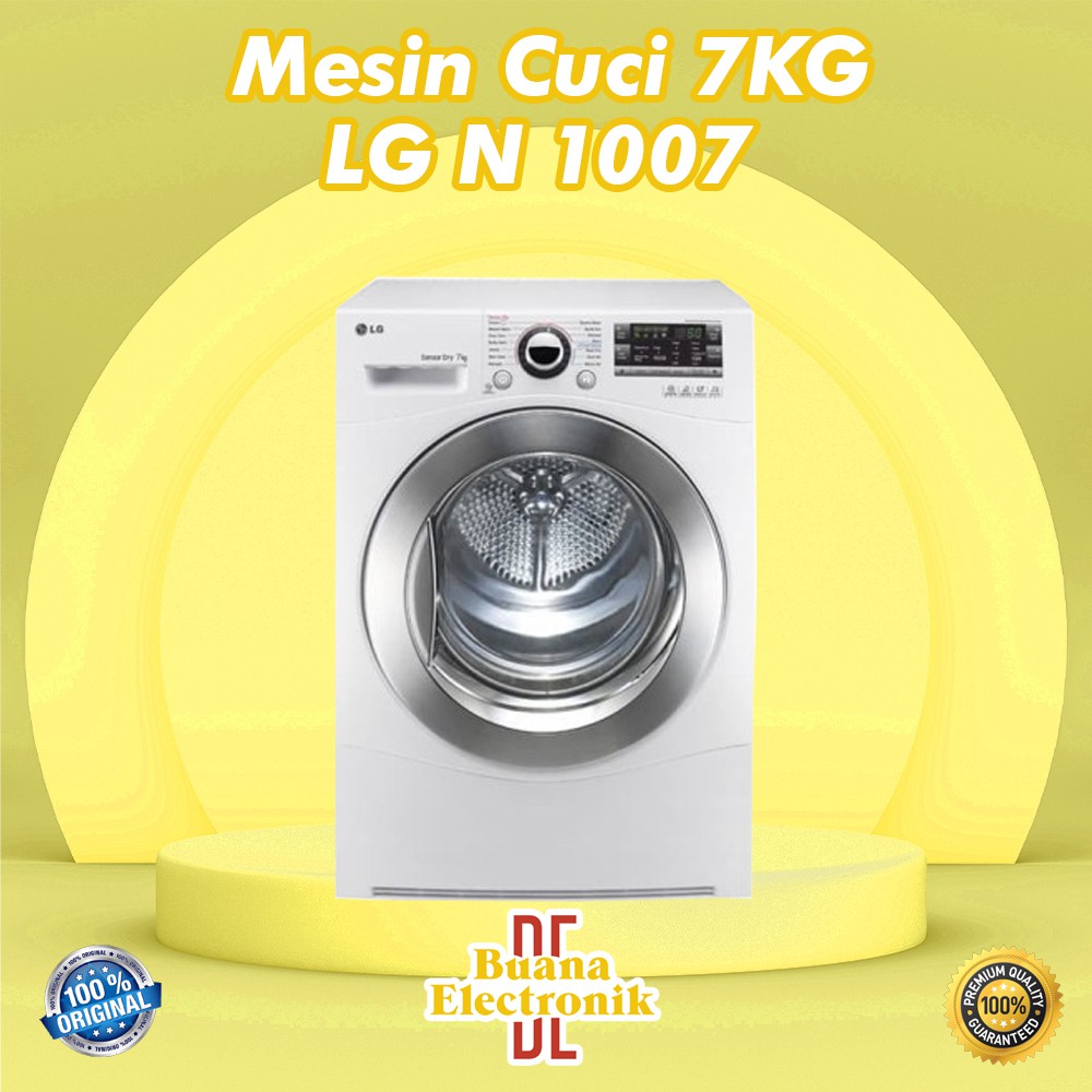MESIN CUCI FRONT LOADING LG N 1207 7KG