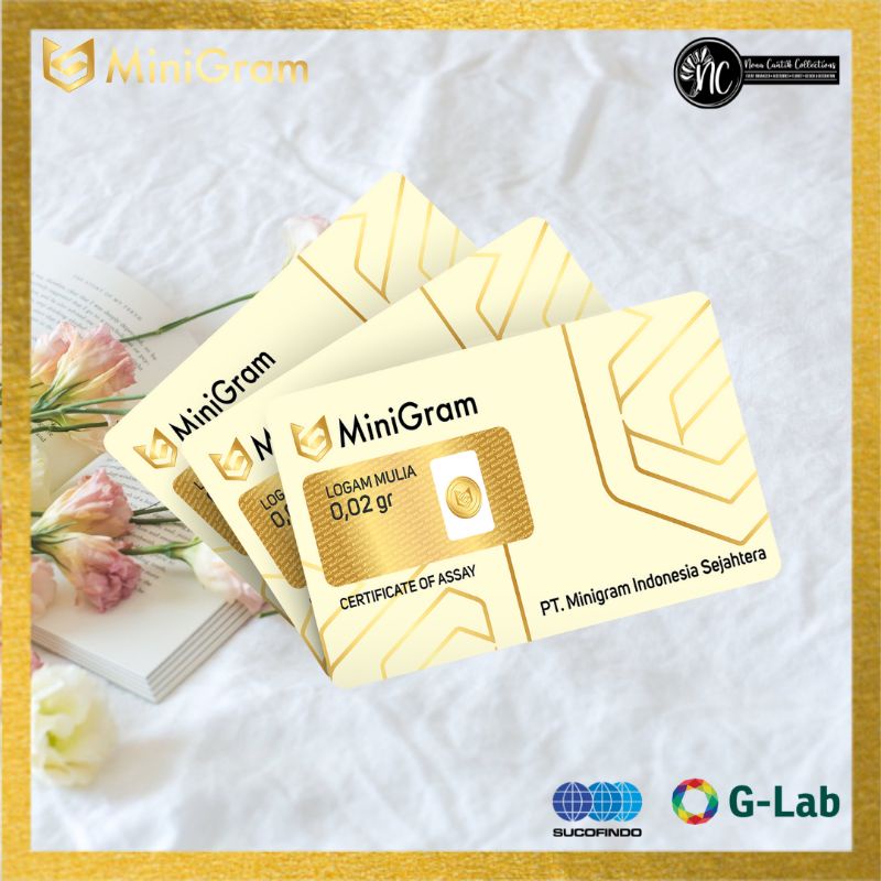 MINIGRAM 0.02 Gram / MINIGOLD / LOGAM MULIA