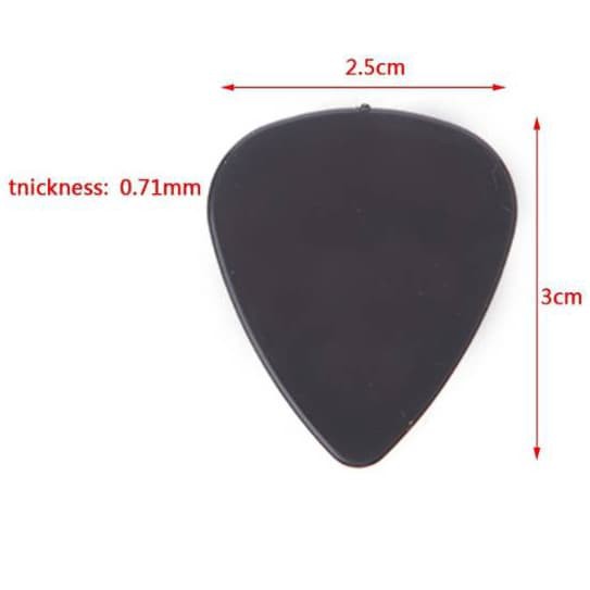 Sonatair Pick Gitar Ukuran 0.58mm 0.71mm 0.81mm 0.96mm 1.00mm 1.20mm 1.50mm 2.00mm