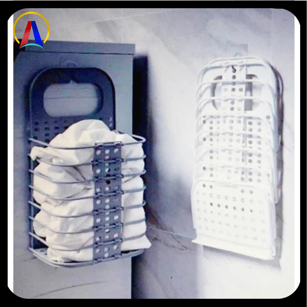 KERANJANG PAKAIAN KOTOR GANTUNG, TEMPAT BAJU RAK BAJU KOTOR rack #ANNAFII