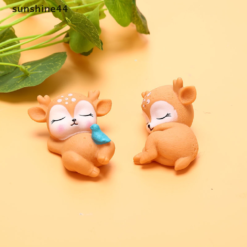 Sunshine Sika Miniatur Rusa Untuk Dekorasi Kue