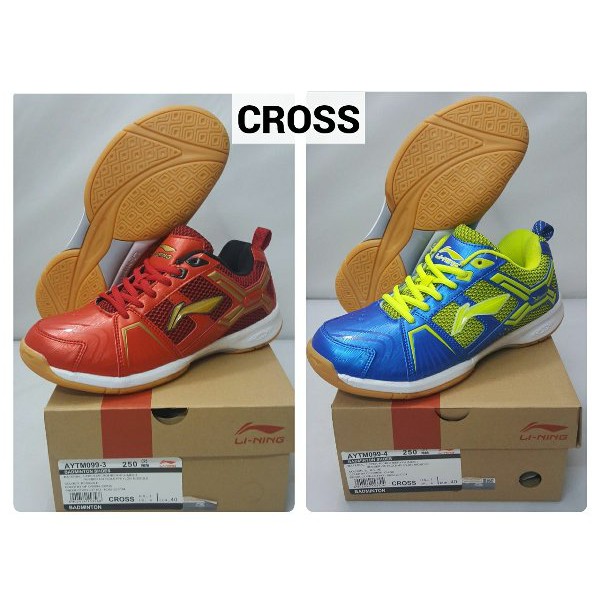 Sepatu Badminton Lining - CROSS BO784 CN BAT