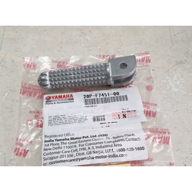 footstep step depan kiri R15 V3 R15 V2 Xabre MT15 XSR Original