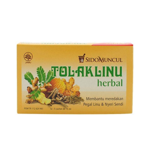 TOLAK LINU HERBAL SIDOMUNCUL / 1 BOX ISI 5 PCS