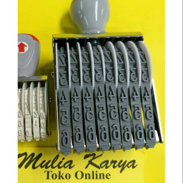 

Stempel Nomor 9mm 8 digit / Stempel Angka Numbering