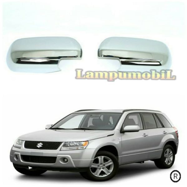 Cover Spion Suzuki Grand Vitara - Chrome (SET) - LAMPU MOBIL