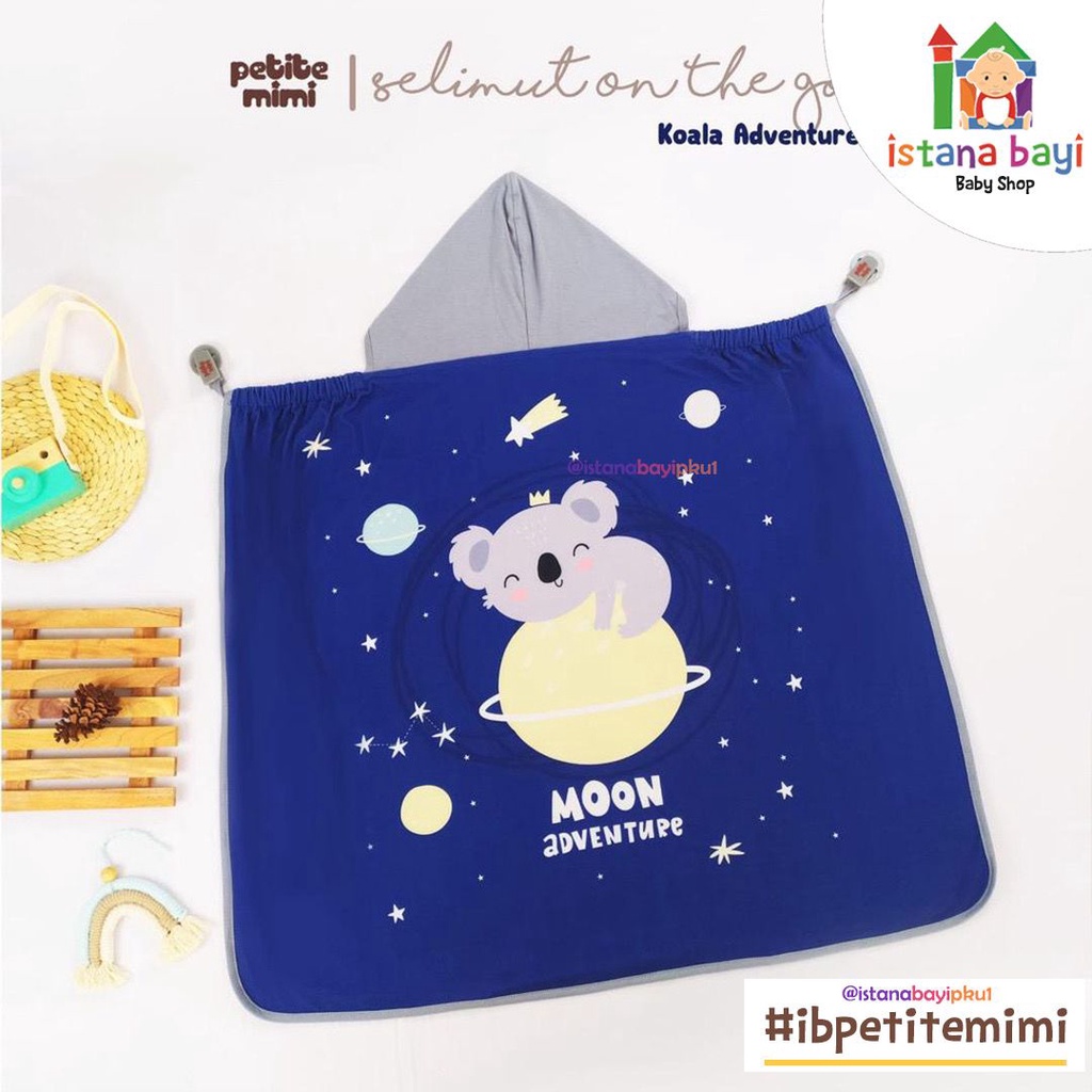 Petite Mimi Multi Use Blanket - Selimut topi bayi