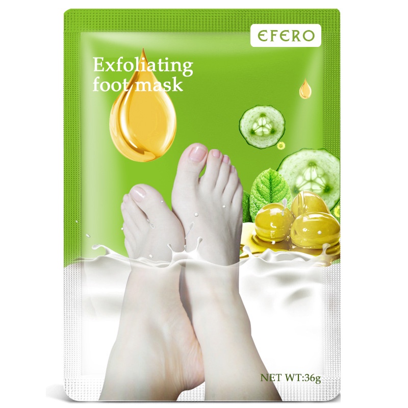 Efero Foot Mask Masker Kaki Foot Peeling Exfoliating Foot Mask