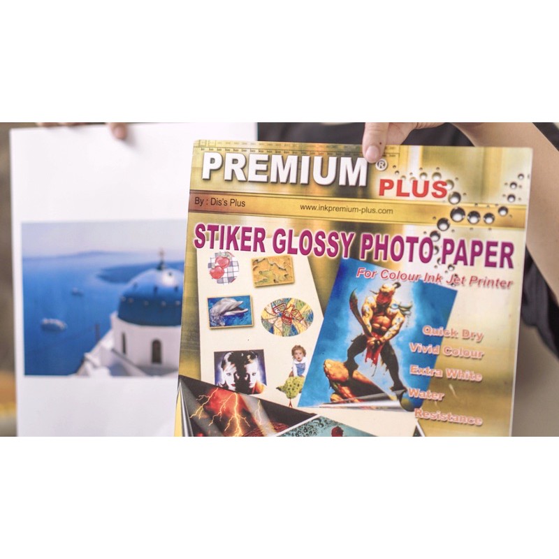 

Premium Plus Kertas Foto Sticker Glossy(145gsm)