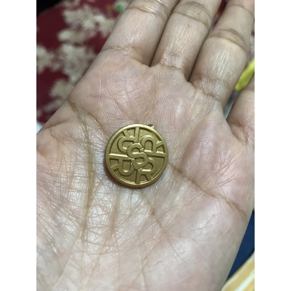 Buttonscarves mini brooch xanadu