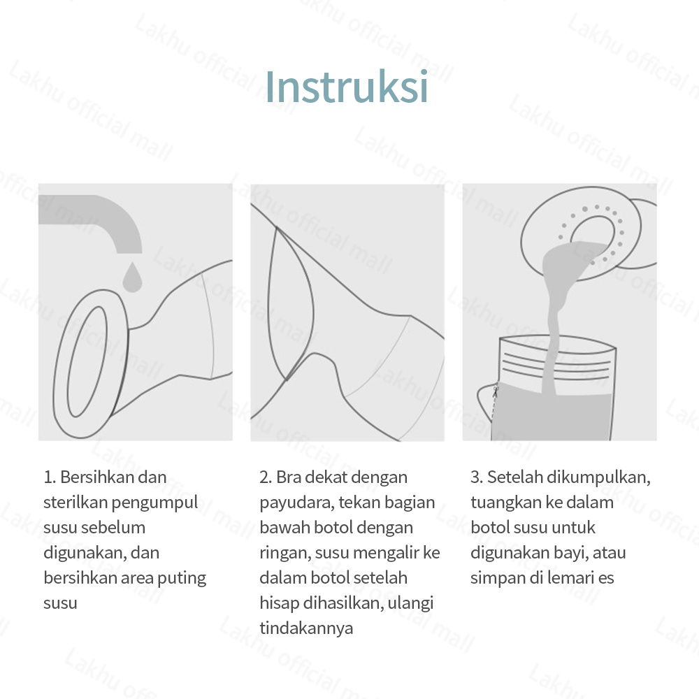Lakhu pompa asi manual breast pump manual pump asi pompaan asi manual