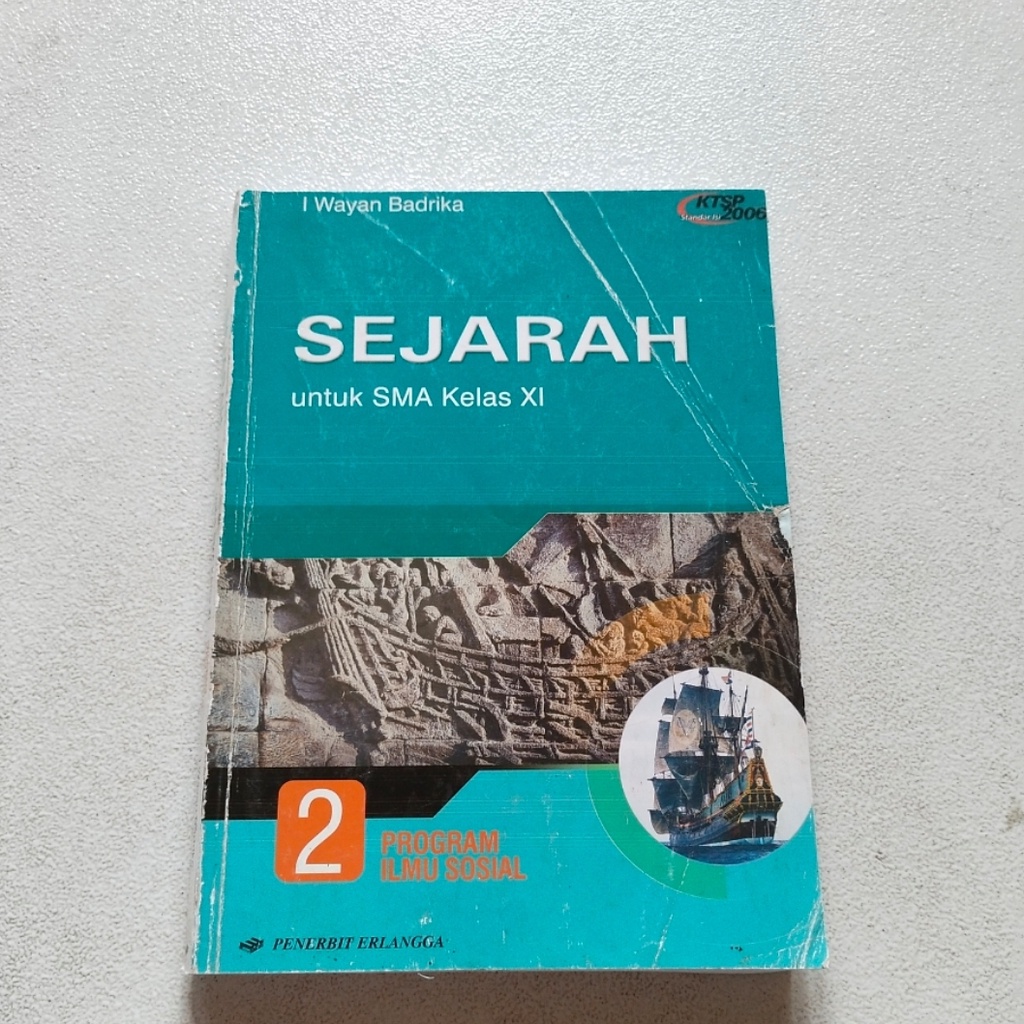 Buku Original SEJARAH 2 untuk SMA kls XI Program Ilmu Sosial - I Wayan Badrika