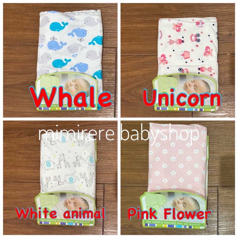 Bedong Instan Swaddle / Bedong Instant dengan perekat