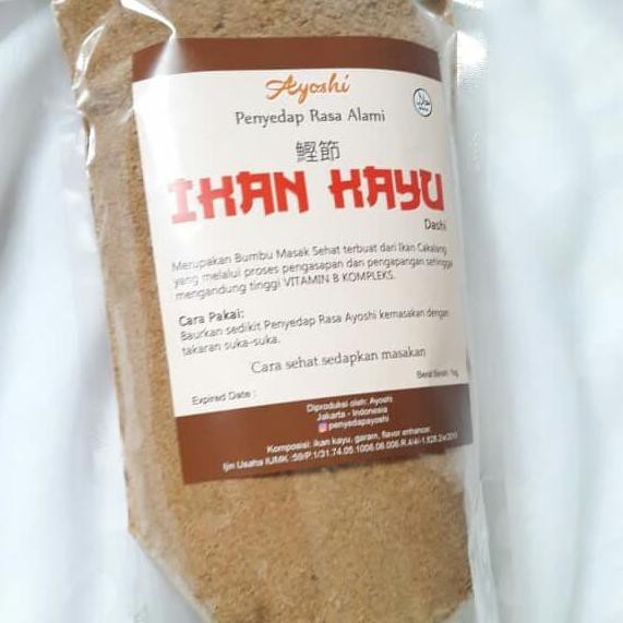 

Katsuobushi Bubuk 1Kg Ikan Kayu Dashi Halal Mui
