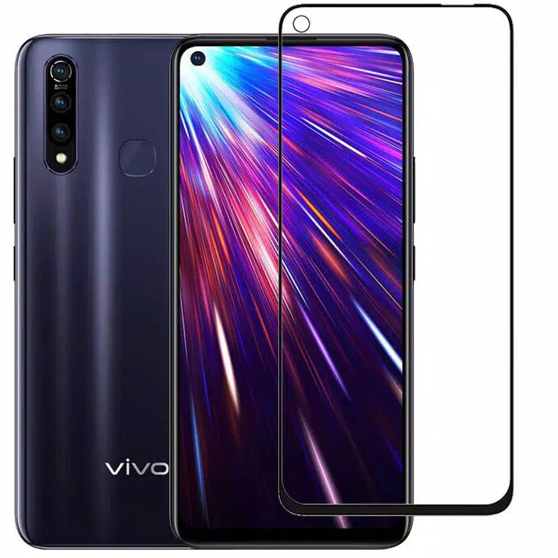 Tempered Glass Colour Vivo  S1/Z1 Pro Anti Gores Kaca Full Layar Premium Quality