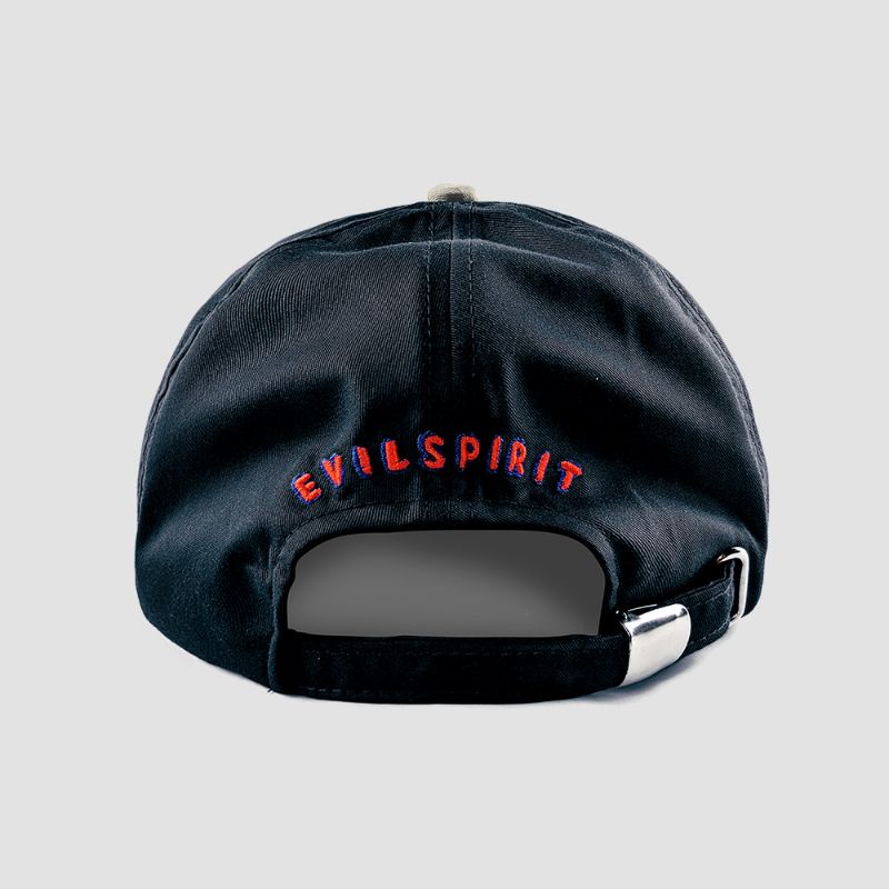 EVILSPIRIT CAPS TOPI - SELLIE BLACK WHITE