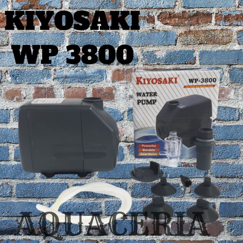 KIYOSAKI WP 3800 POMPA CELUP AIR AQUARIUM KOLAM