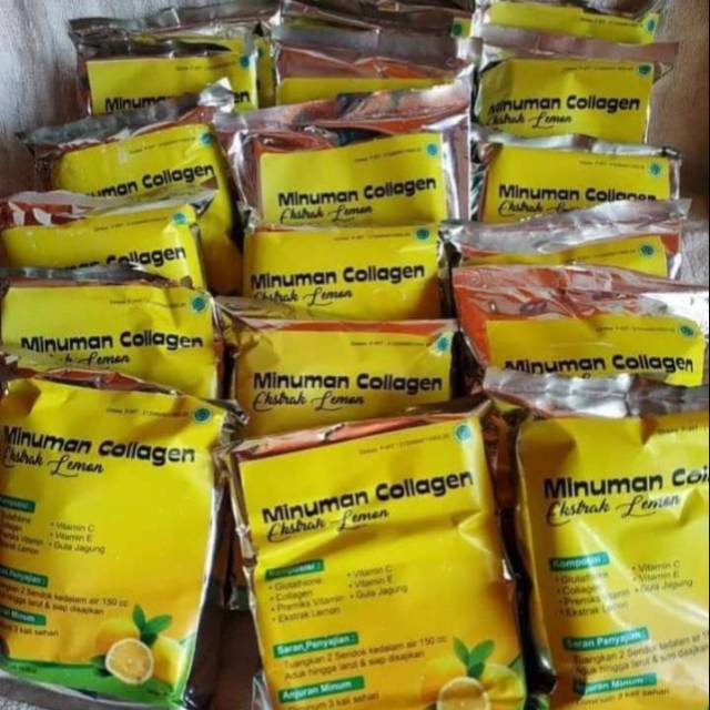 

Minuman Collagen Ekstrak Lemon