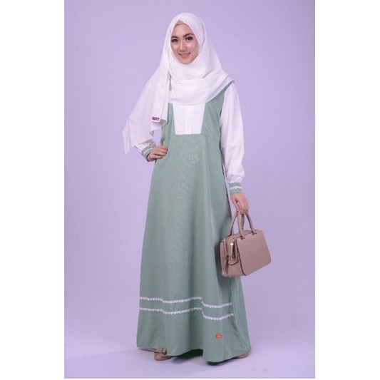 BIG SALE Gamis Nibras NB 164, Gamis Muslimah, Gamis Dewasa, Gamis Nibras Murah