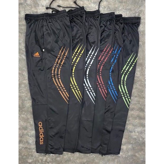 celana Training Adidas resleting atas bawah, ukuran besar