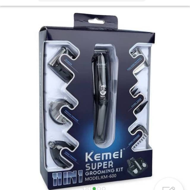 Kemei KM-600 Mesin Cukur Rambut Kumis Jenggot cukuran rambut