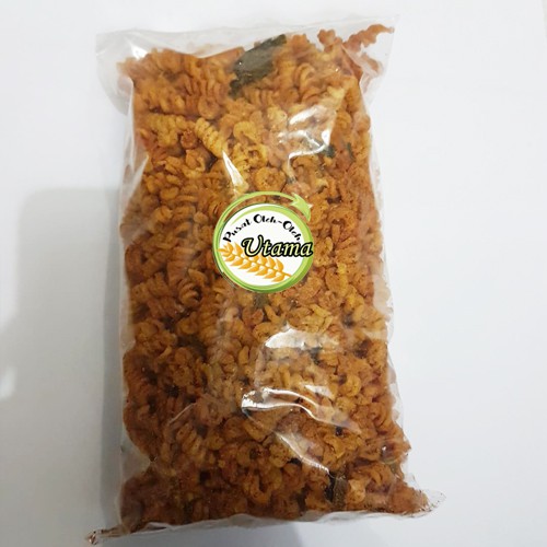 

Makaroni Spiral / makaroni bantet pedas / jajanan pedas setan / camilan kekinian macaroni kiloan bbq