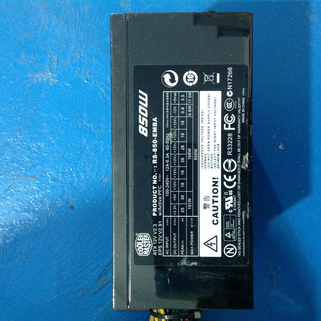 PSU COOLER MASTER NON 850W