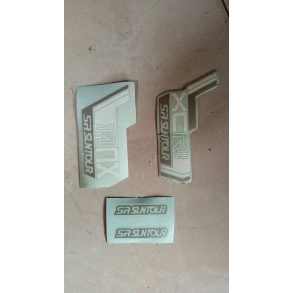 Harga Murah decal sticker fork Sr Suntour XCR 32