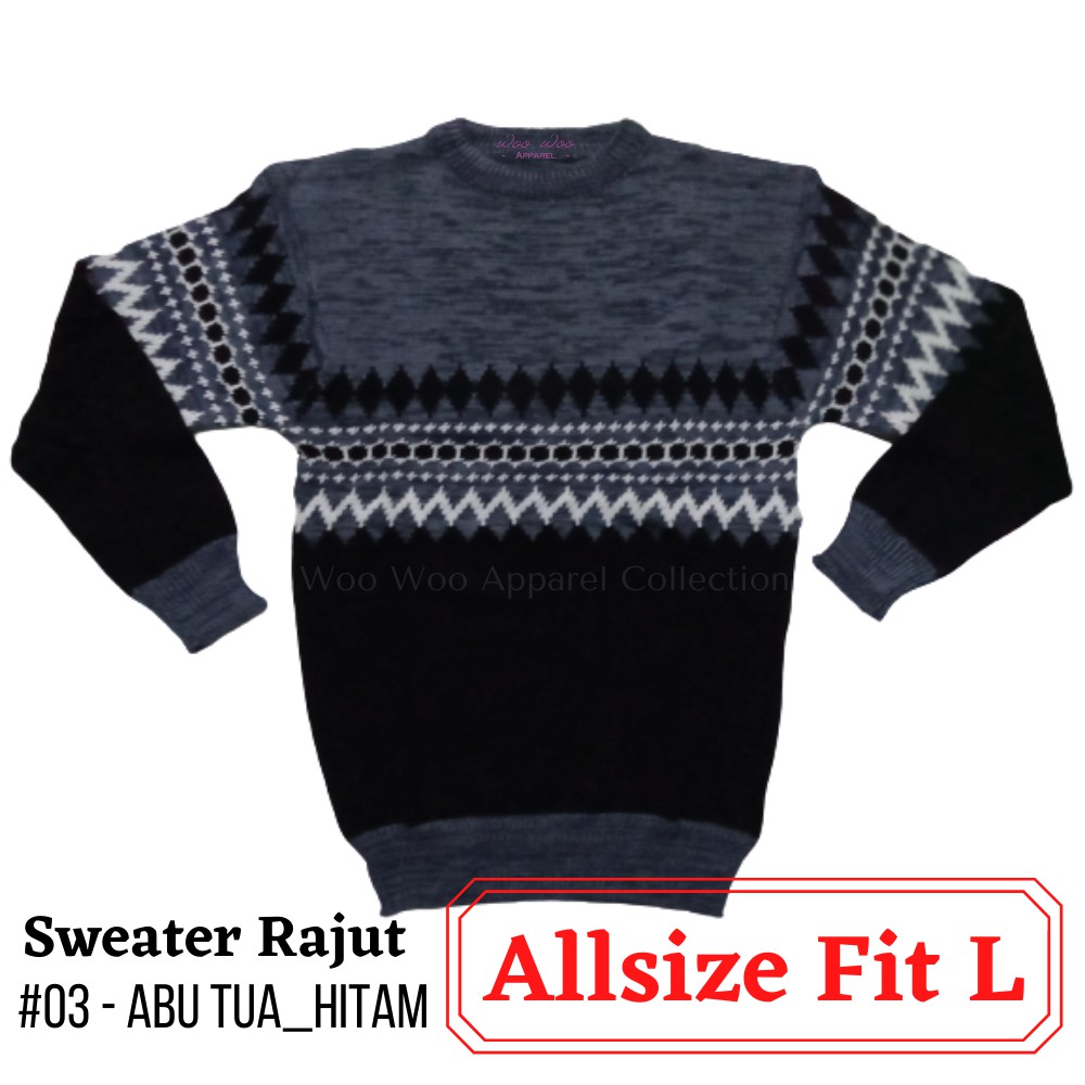 Sweater Rajut - Sweater Pria Ala Korea