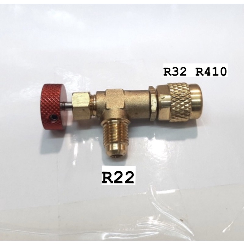 Charging valve R410 R32 / adaptor naple ac