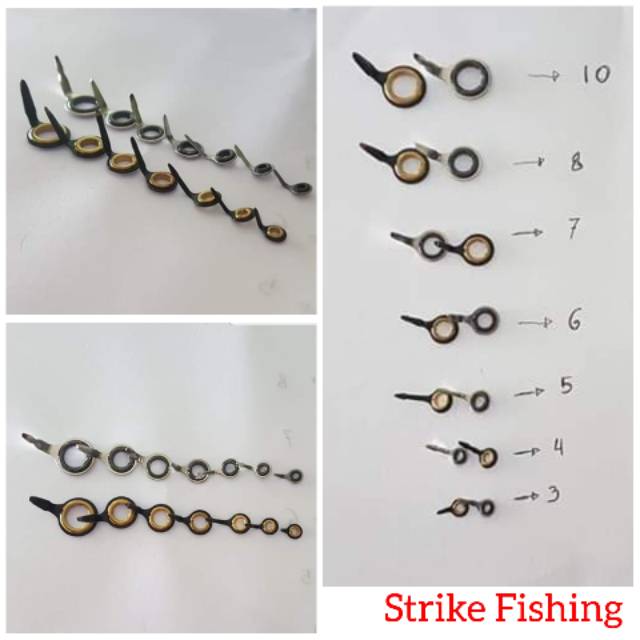 Ring kolong satu kaki isi 14 pcs