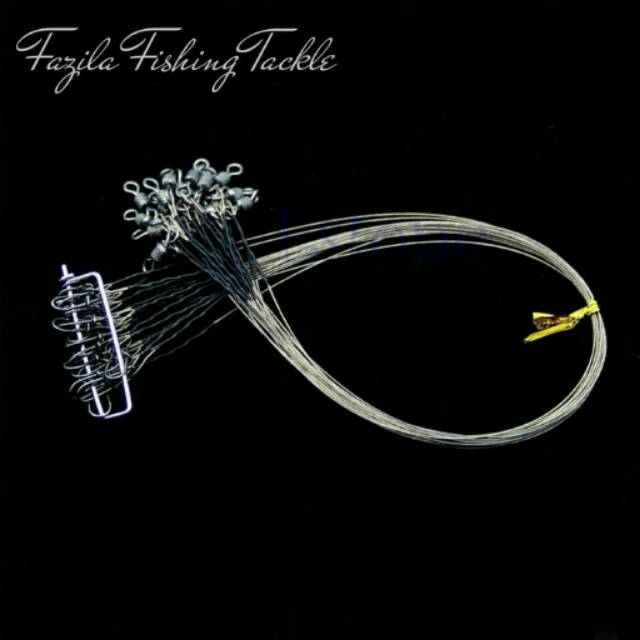 Benang Pancing Leader Kawat Besi