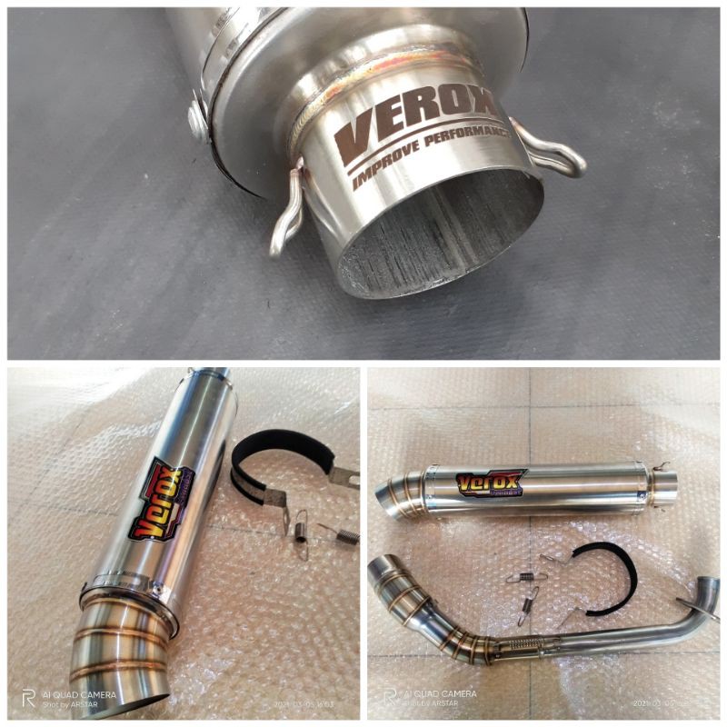Knalpot Racing VEROX Original for Nmax Aerox Pcx Beat Mio Adv Xmax Vario125 150 not lone rider Wrx