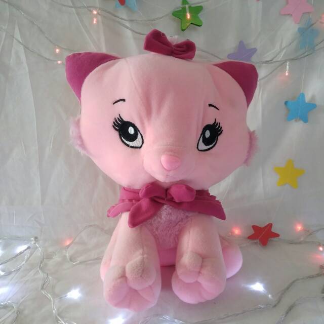 Boneka Kucing Pink - Boneka Marie Cat Pink