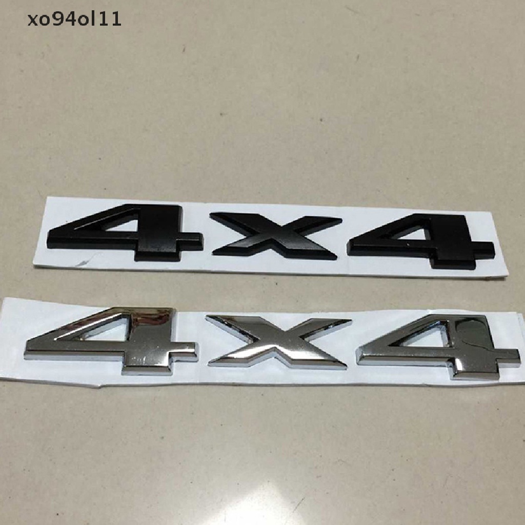 (Hot Sale) Stiker Logo / Emblem / Badge 4x4 Untuk Aksesoris Mobil