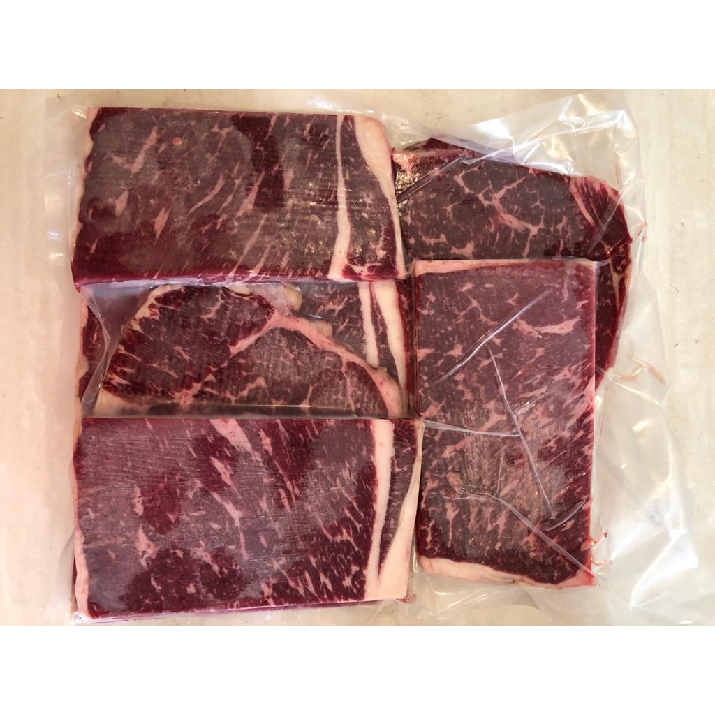 

DAGING SAPI IMPORT / Wagyu Topside MB6-9 AUSTRALIA - Steak Cuts (1kg)