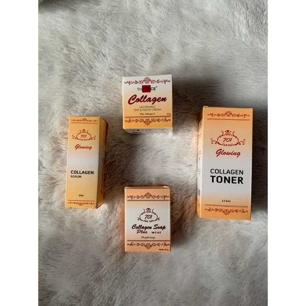 701 COLLAGEN SERUM / 701 COLLAGEN TONER / 701 COLLAGEN SOAP / COLLAGEN KRIM