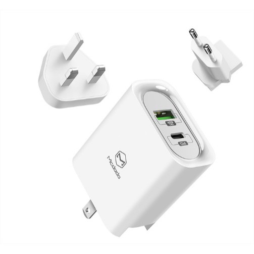MCDODO CH-5601 ADAPTER CHARGER PD 3.0 USB + TYPE C 30W FAST CHARGING