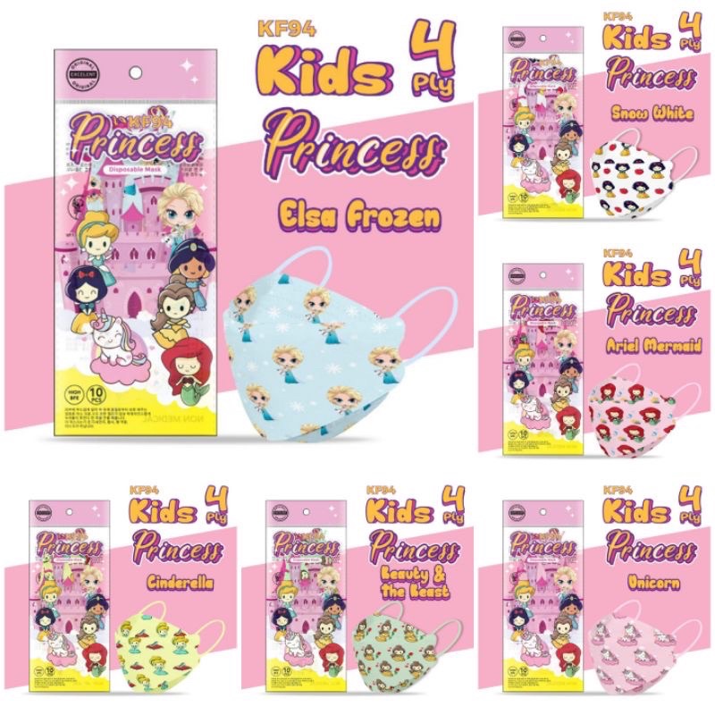 Masker Anak KF94 - Masker Anak 4PLY  KF94